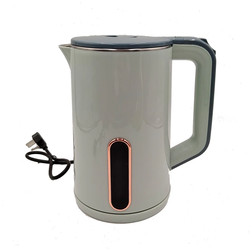 Keda Factory OEM kitchen appliances NEW design double jacketed 2l tea water kettle electric