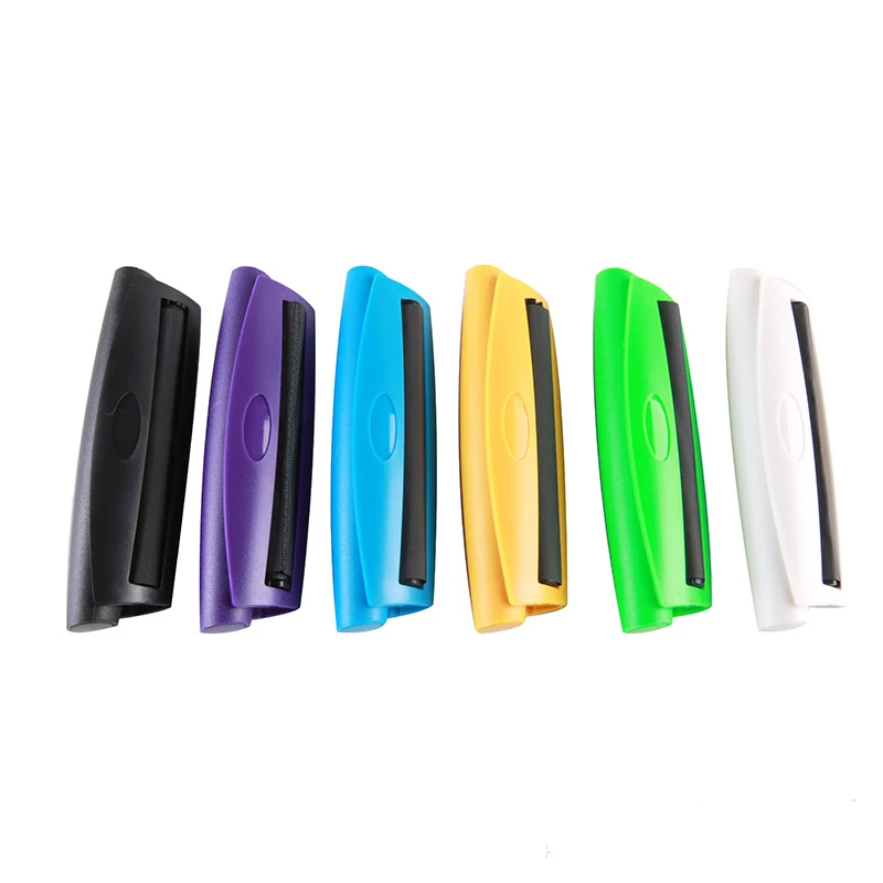 Manual Cigarette Manual Tobacco Roller Tapered Plastic Cigarette Device Machine Smoking Rolling DIY Cigarette Tools