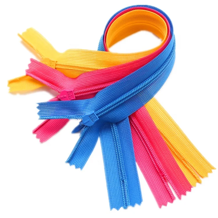 Заказная невидимая молния закрыта 3 # нейлоновая молния для платья подушка одеяло покрытие домашний текстиль Кружевной Край ткань край молния