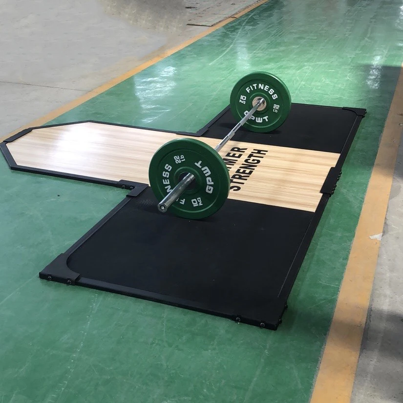 Weightlifting Platform for Sale Strength Training Accessories Wood Weightlifting Platform