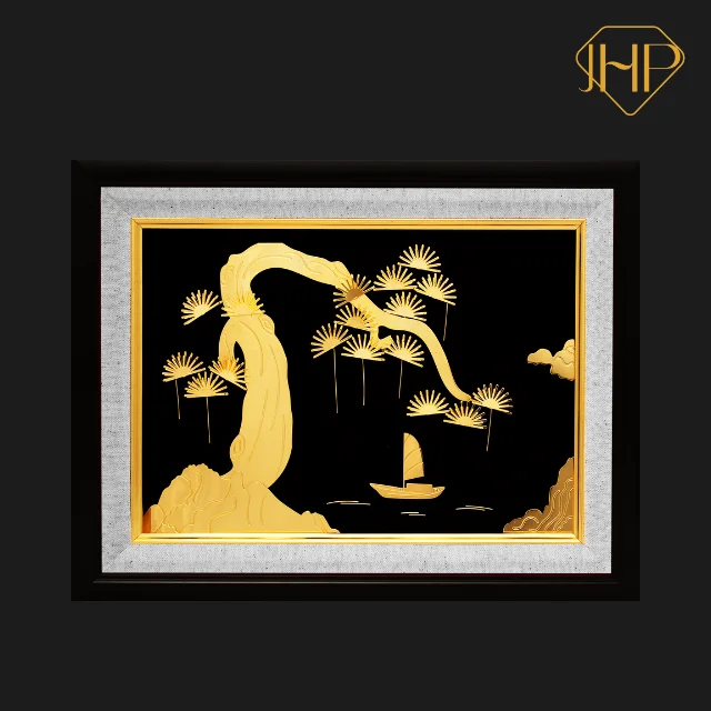 Picture Gold Hong Pham Jewelry Good Quality Dragon Statue Home Decoration Home Decor Customized Traditional Style Vietnam