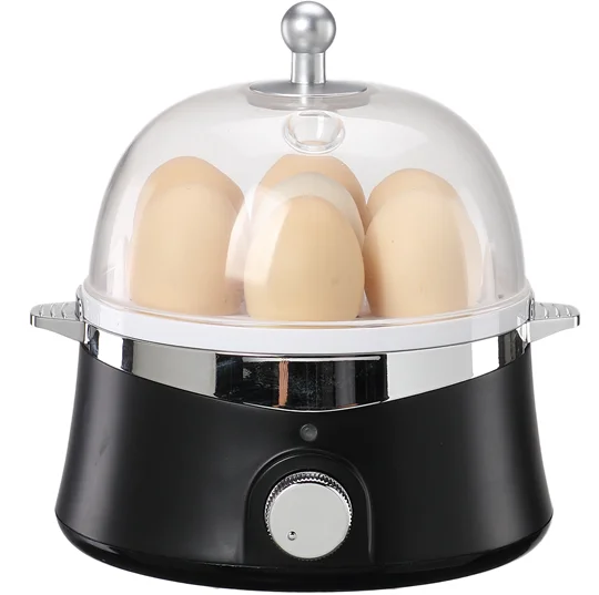 Boiled egg cooker timer Mini egg poacher plastic egg cooker for home use electric