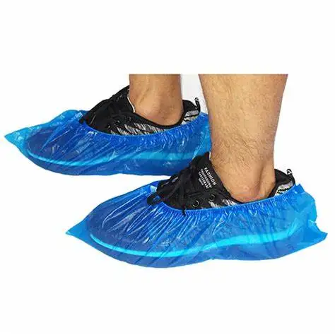 
Disposable Medical PP Non Woven non skid Shoe Cover anti slip PE Boot Covers 