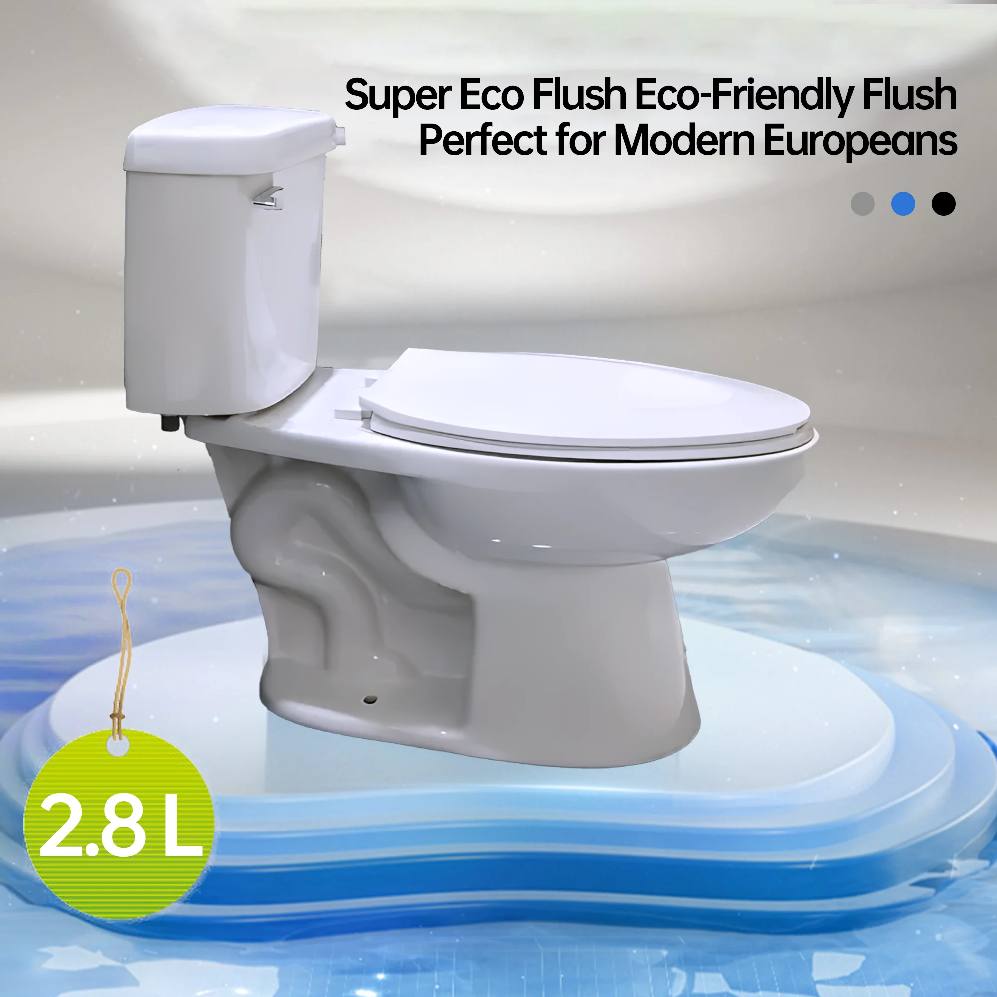 Solovia 2024 Manufacturer direct sale European fashion white plastic soft DIY pattern toilet seat cover  for fashion bathroom