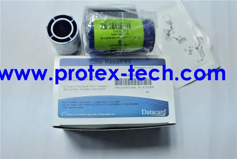 Datacard SP35,SP55,SP75 Color Ribbons,534000-003 YMCKT Ribbons,500 Images