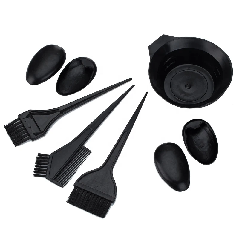 Hot selling professional hair salon equipment coloring tool hair dyeing brush and bowl set hairdressing tools