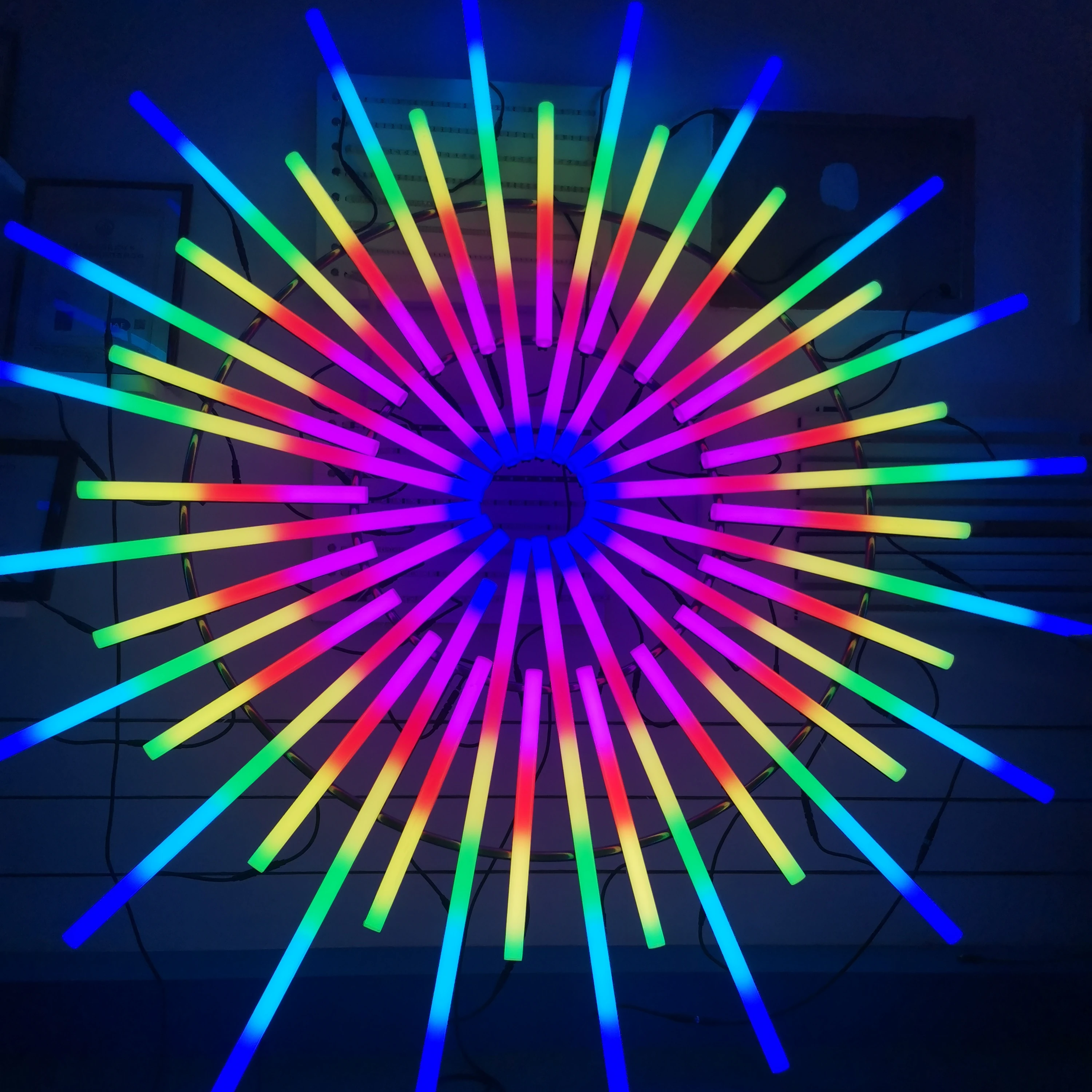 Led Pixel Bar SK6812 RGB led stage light DC24V 1meter tube lighting for stage nightclub decoration