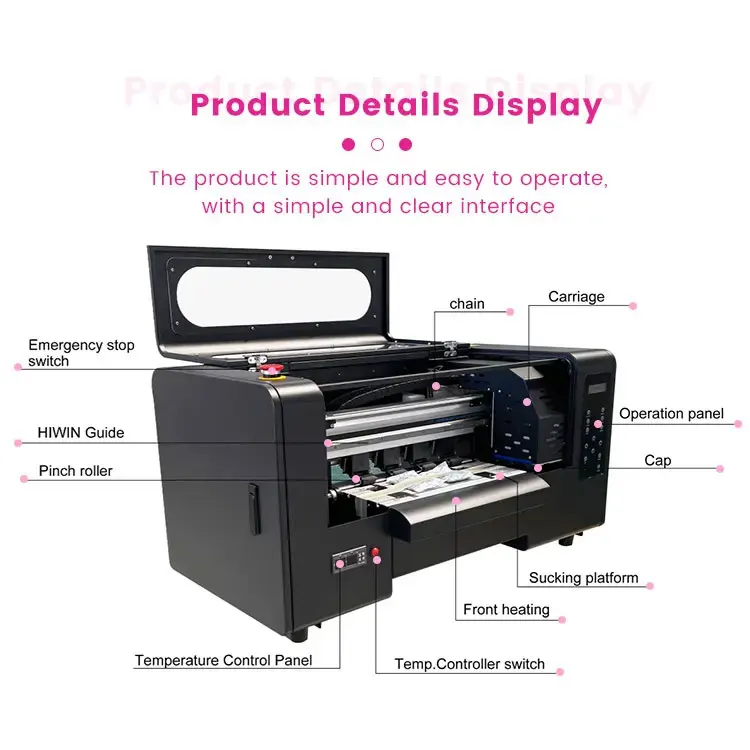 Wholes Cheap 30 Cm Heat Transfer White Toner Xp600 Uf 30cm T Shirt Jeans Inkjet Green A3 Dtf Printer With Shaker And Dryer