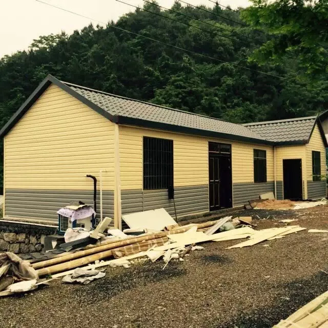 Cheap Price Steel Structure Houses Processed in Factory With Multi-Garage For International Trade