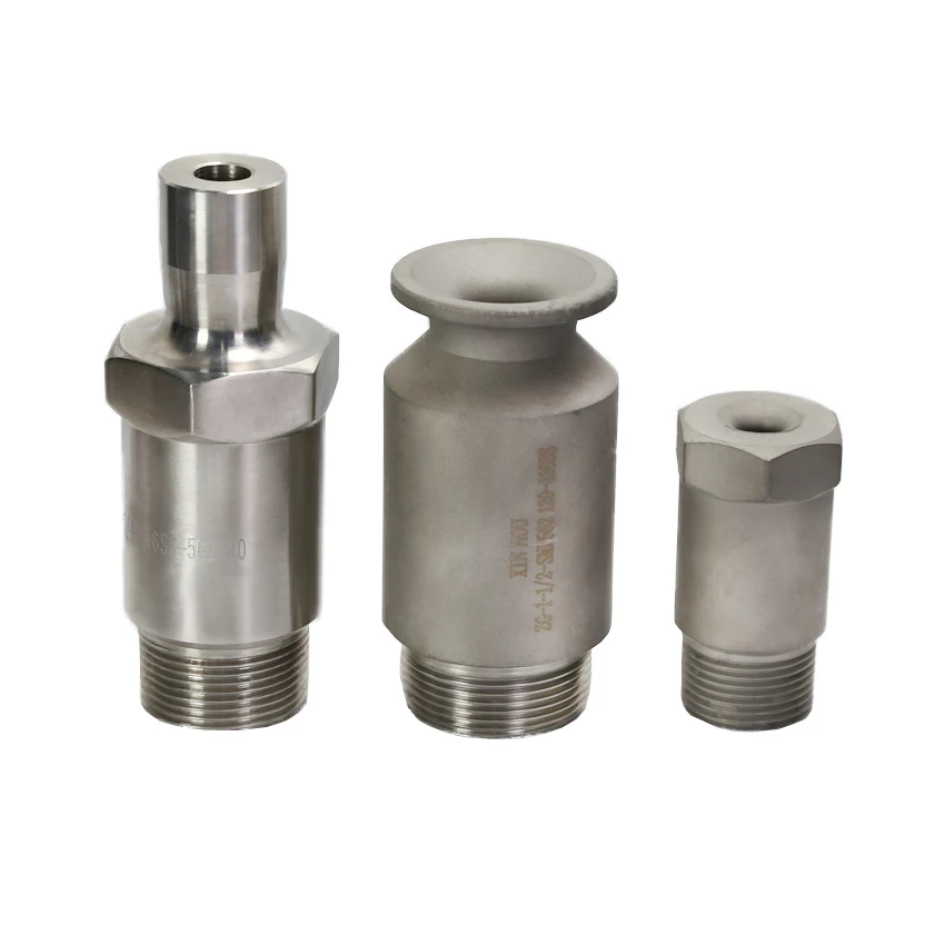 SMP Stainless Steel Quick Cooling Max Passage Full Cone Nozzle