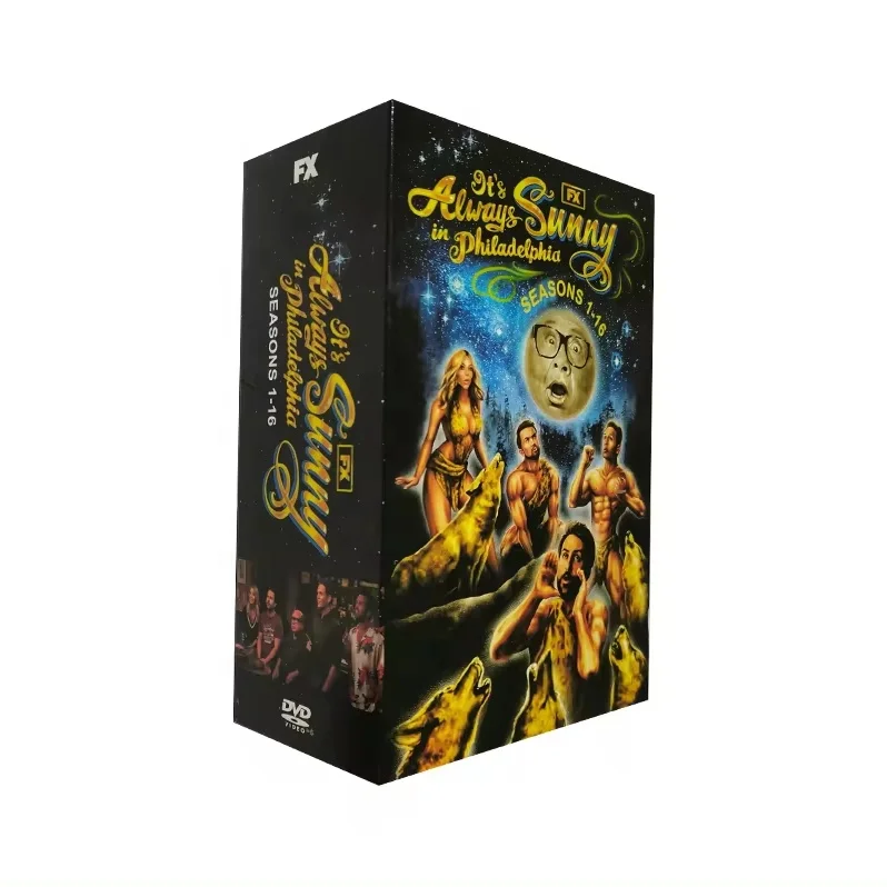 Бесплатная доставка DDP купить новый китайский производитель DDD наборы в коробке фильмы ТВ регион всегда солнечно Филадельфии Сезон 1-16 34DVD