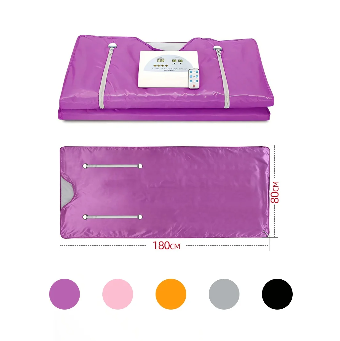 New Style Personal Home Beauty Rehabilitation Center Use Infrared Sweat Blanket Sauna Slimming Detox Blanket For Weight Loss