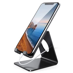Free sample phone holder Metal  Desktop mobile phone bracket table use anti-slip holder aluminium alloy phone holder