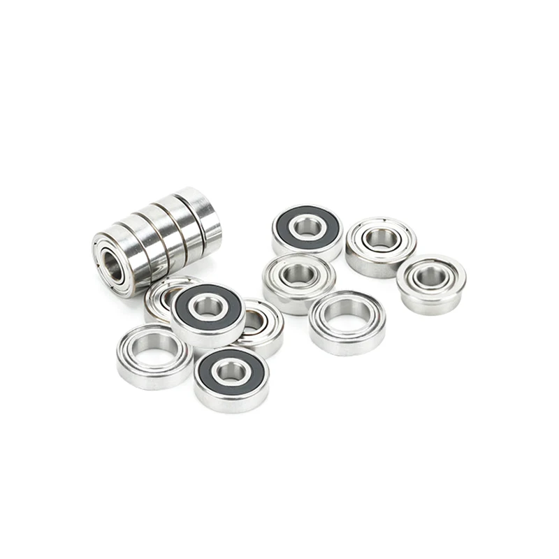 SR4ZZ SR4-2RS 1/4'X5/8'X0.196' AISI 420 440C stainless steel inch bearing 6.35x15.875x4.978MM deep groove ball bearing