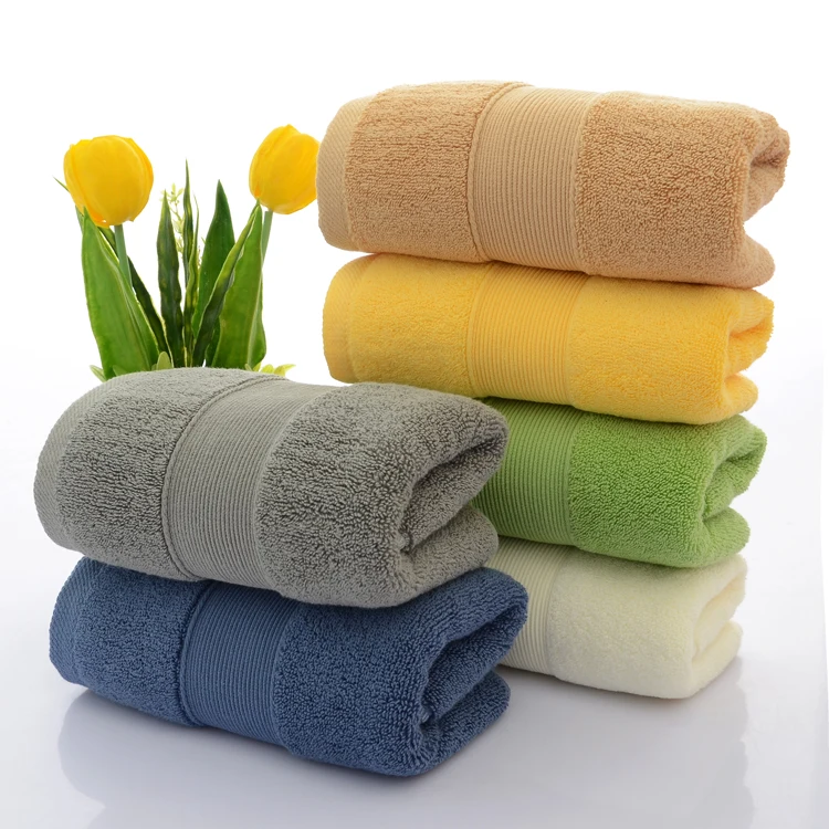 2024  Hot Sale 100% Cotton Terry Face Towel /Jacquard Hotel Face Towle/ Hand Towel