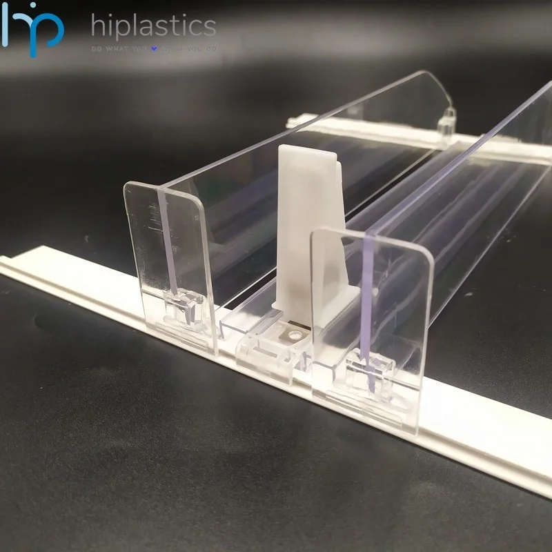 Толкатель для полки супермаркета hiplastic система толкателей