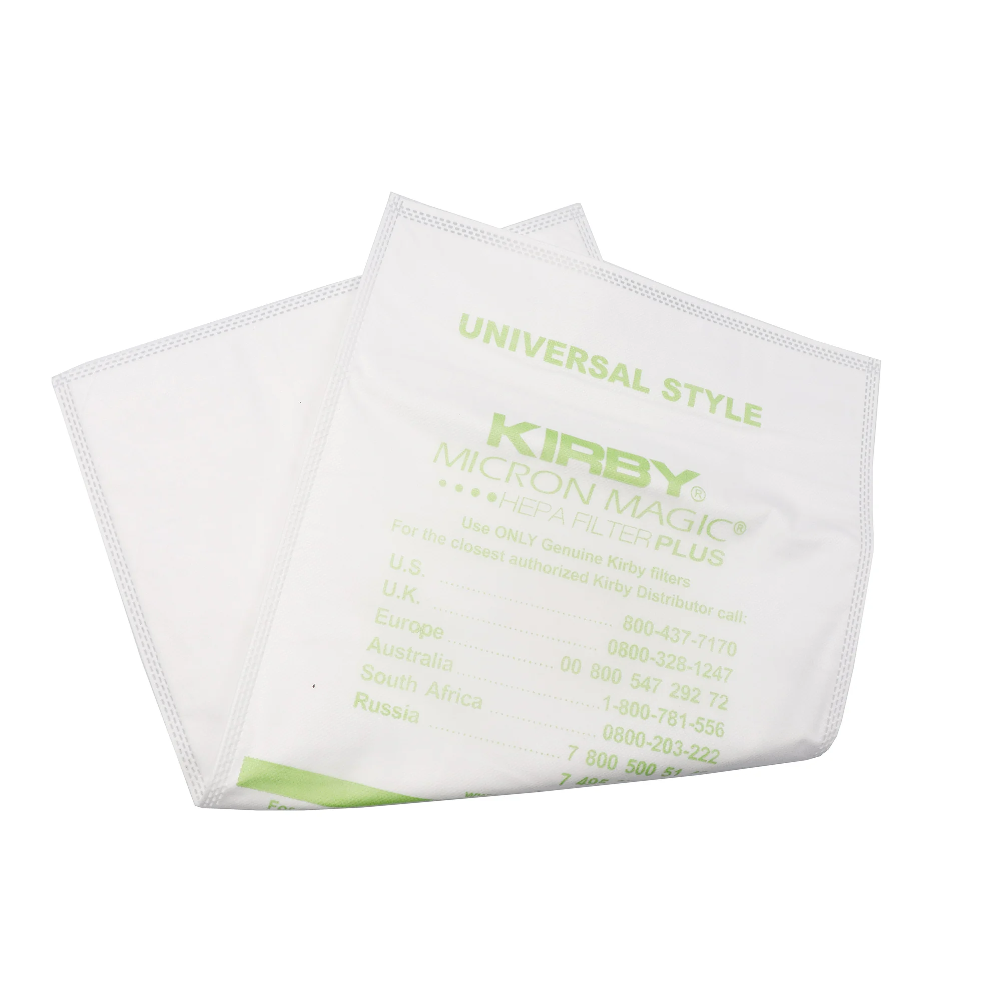 Vacuum Filter Bags For Kirby Micron Magic Micro Allergen Plus HEPA Vacuum Filter Bags 204814