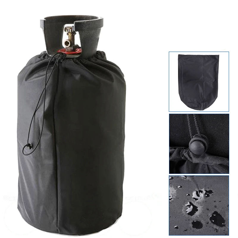 20lb Reliable Weather Resistant Gas Cylinder Cover Rugged Outdoor UV Rated Propane Tank Cover