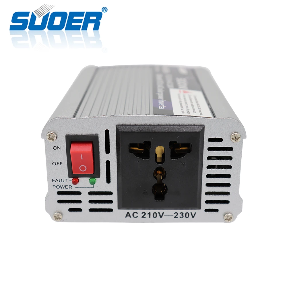 Suoer 12 Volt 230 Volt 1.5KVA Portable Off-grid modified sine wave Power Inverter  for Home Use