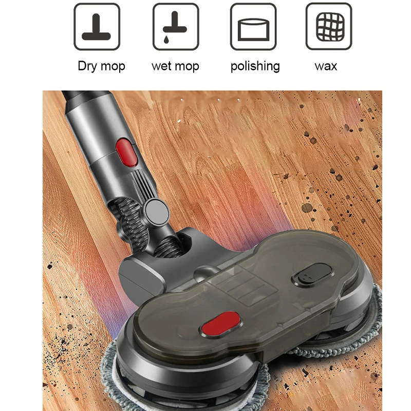  Моторизованная щетка для пылесоса Dyson V7 V8 V10 V11 электрическая сухой и влажной уборки насадка швабры запчасти аксессуары с резервуаром