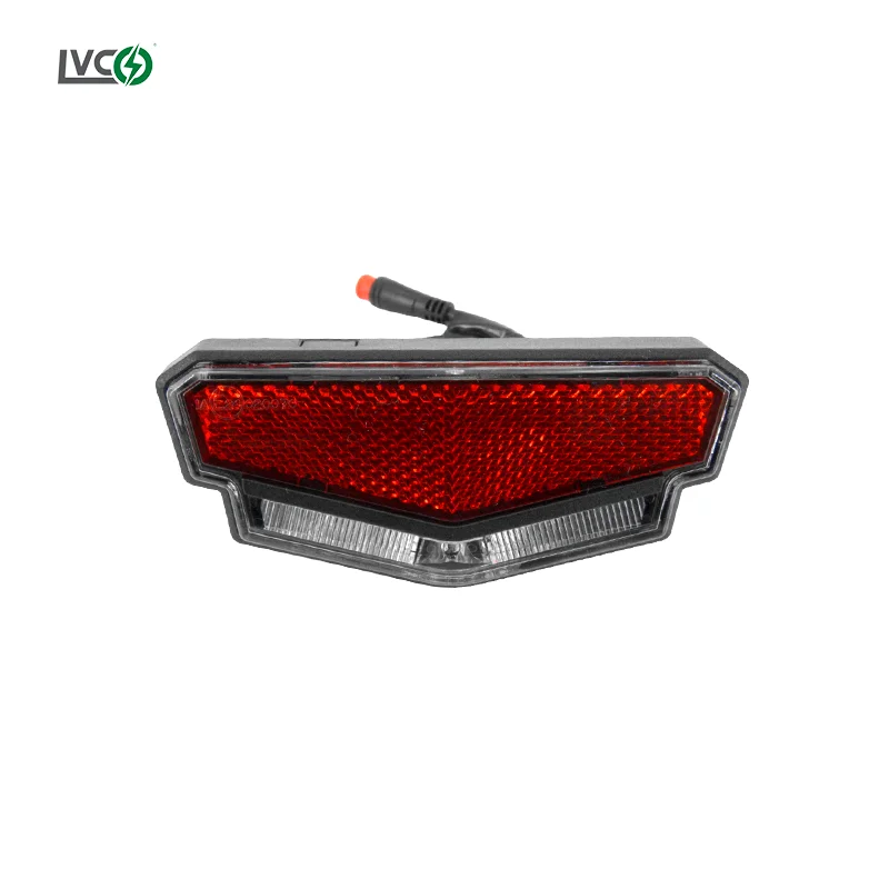 LVCO Electric City Bike Conversion Kit Accessory Rear Mount LED Tail Light