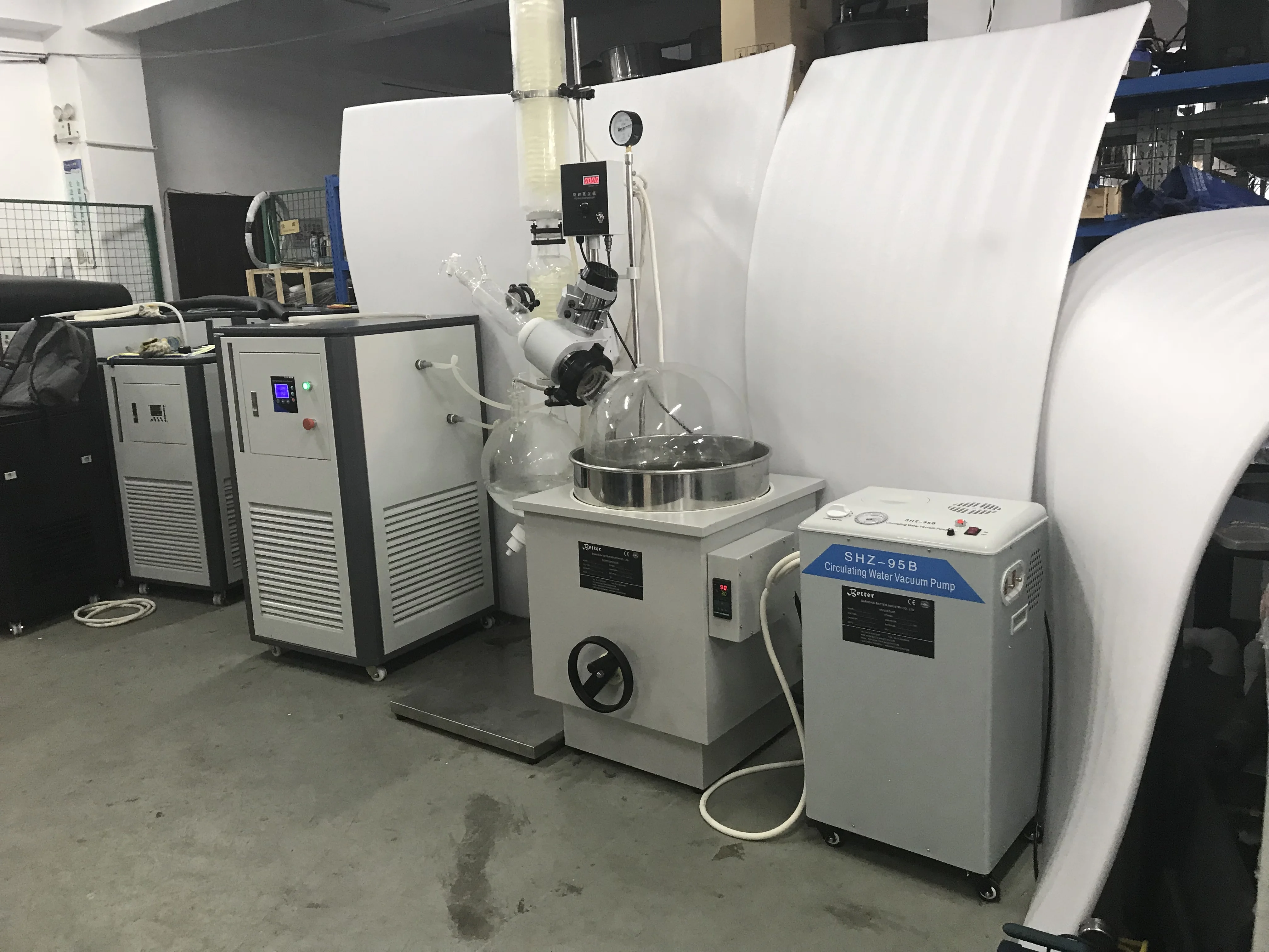 Water/Oil Bath Vacuum Organic Solvent Evaporation/Distillation