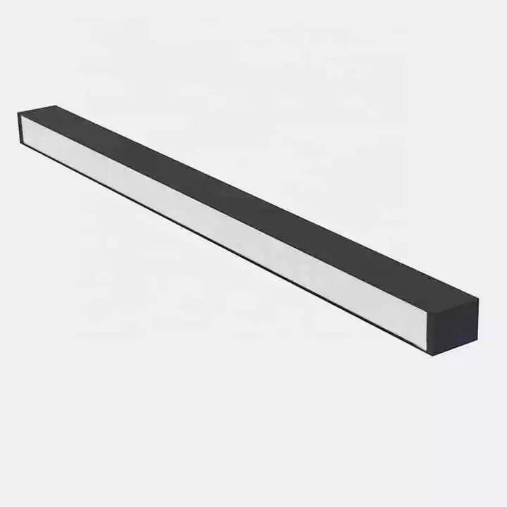 Customized 20W-40W Aluminum Office Ceiling Light Fixture 2ft 4ft Linkable Suspended LED Pendant Linear Light with 1200mm Tubes
