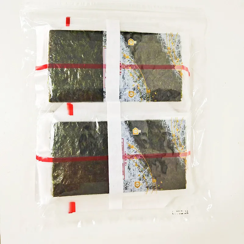 microwaved good quality factory price dark green grade C triangle onigiri nori for sale