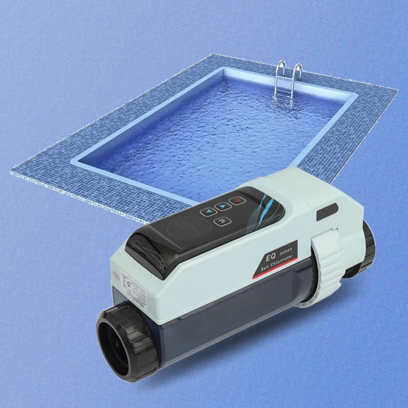 Smart Saltwater Pool Chlorinator System Remote Control Titanium Plate Self-Cleaning WiFi Salt Chlorine Generator Swimming Pools