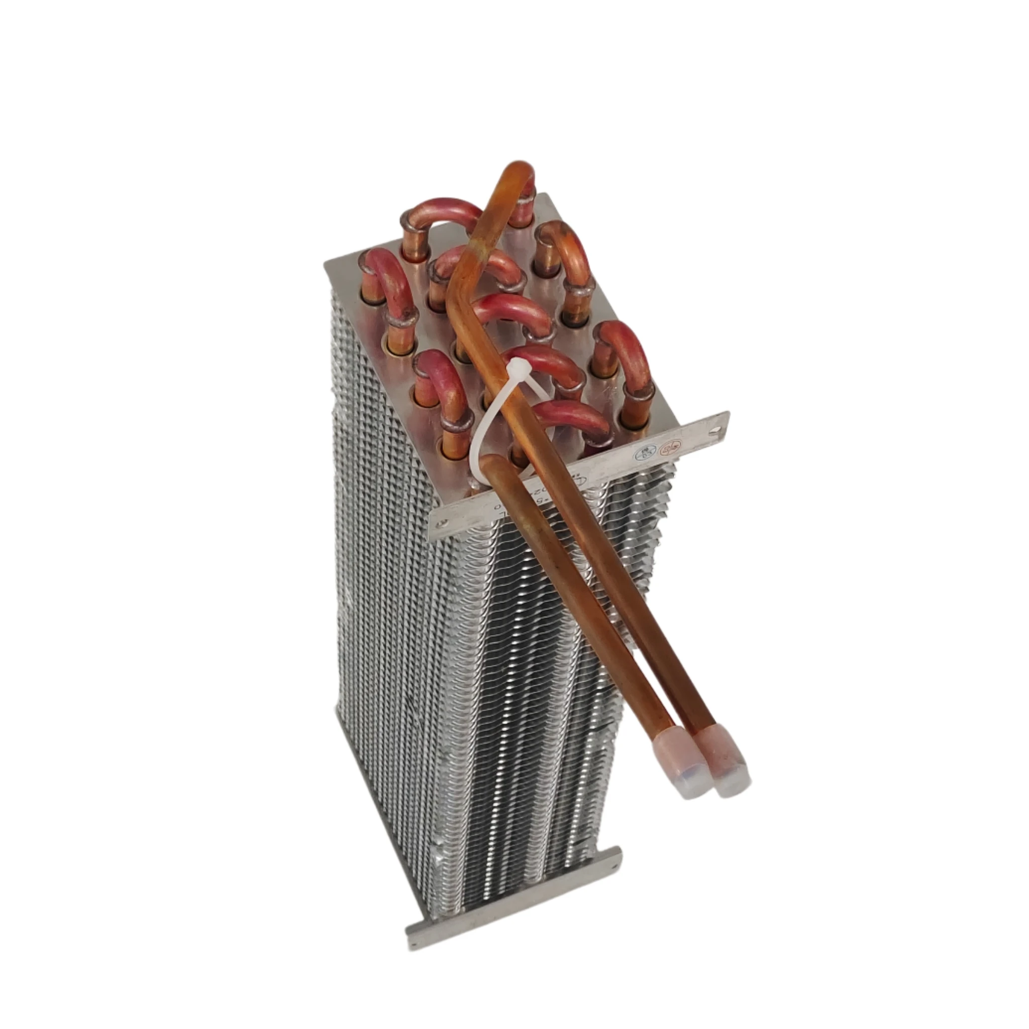 Longhey Showcase Display Evaporator Corrosion Resistance Hydrophilic Foil Heat Exchanger Coil For Freezer Refrigerator