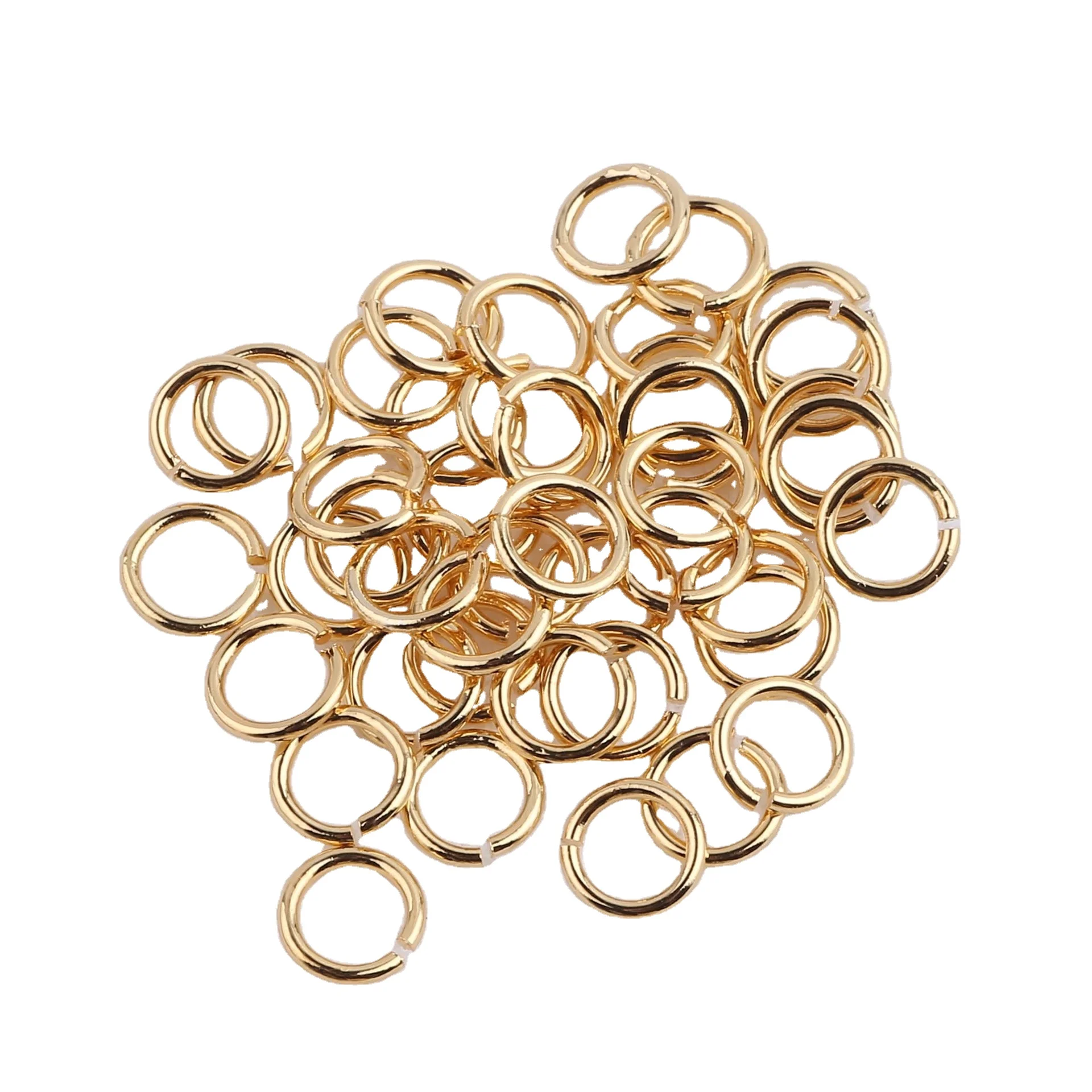 Gold Tone copper Open Jump Ring for Jewelry Making Findings