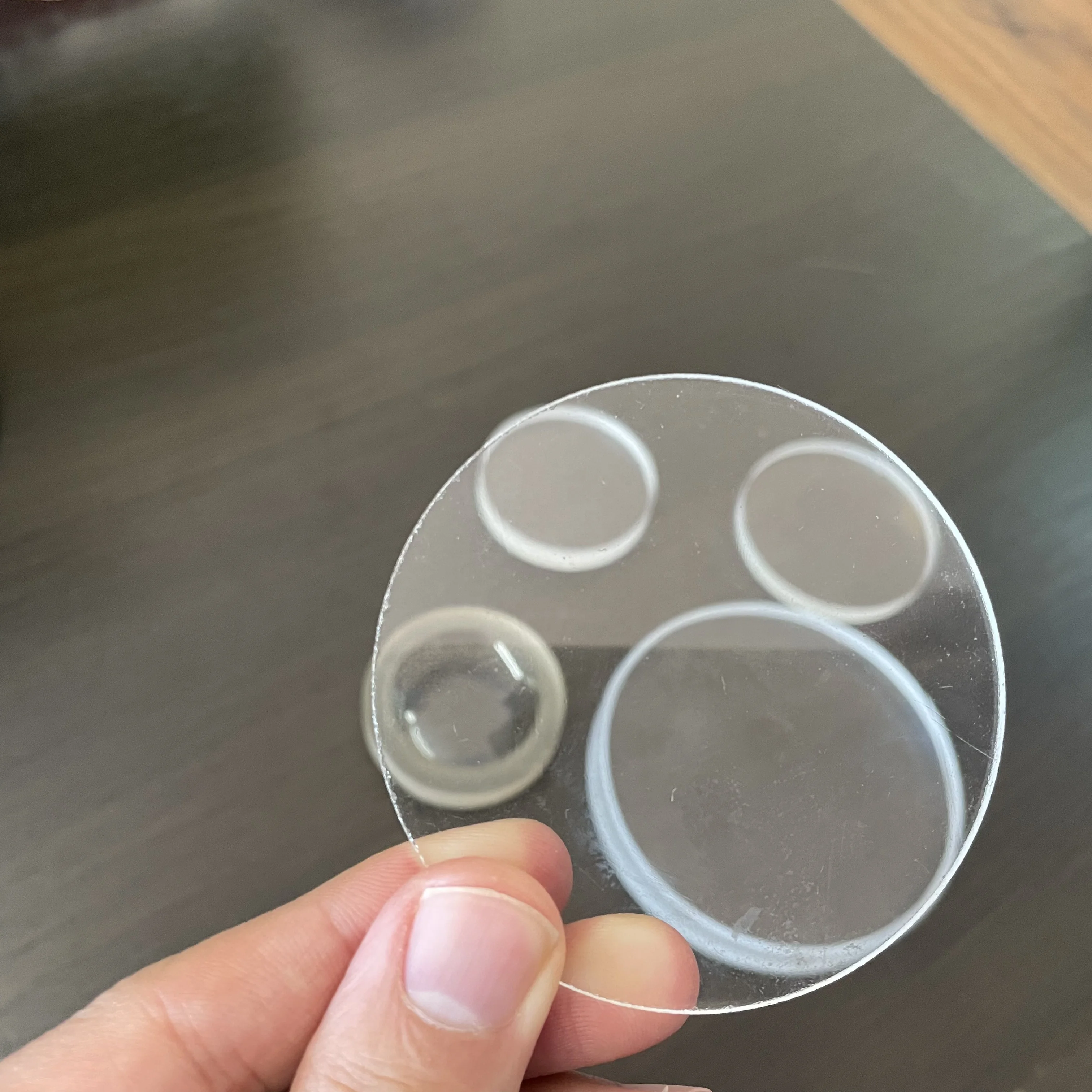 factory wholesale Clear Plate Quartz Window Wafer crystal quartz plate