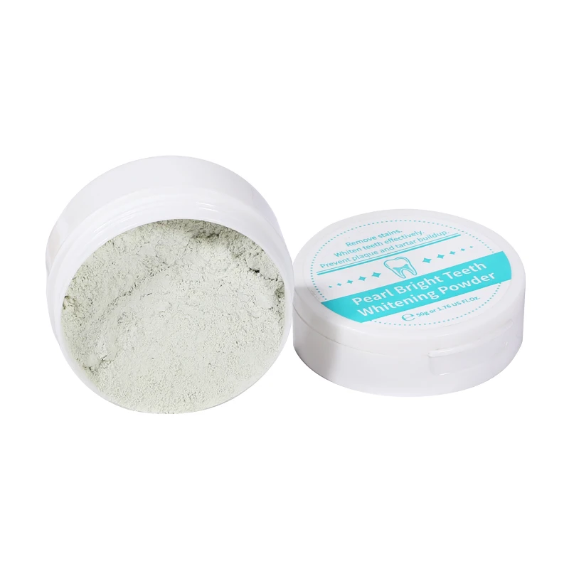 2022 new bright white tooth powder remove yellow stains pearl teeth whitening powder