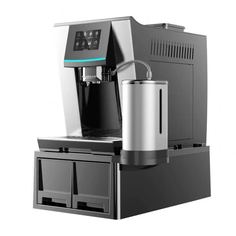 2022 Professional Italy Design Commercial Automatic Cappuccino Coffee Machine With Milk