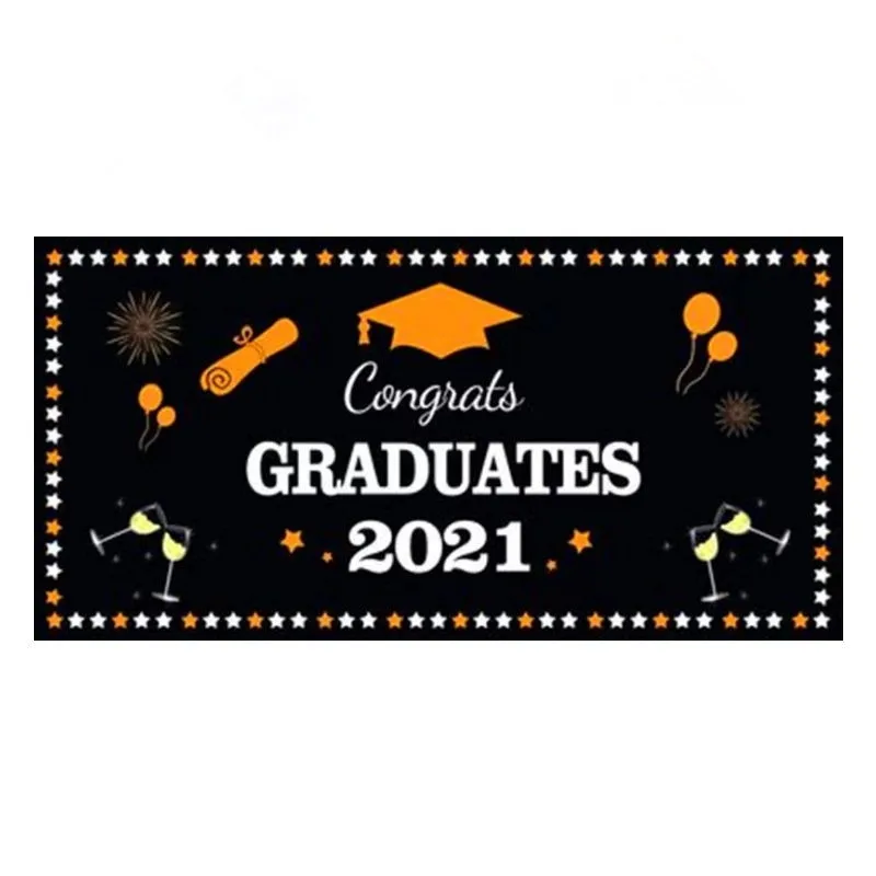 
Newest Selling Celebrate Party Decorations Decor Indoor Outdoor Graduation Party Banner 