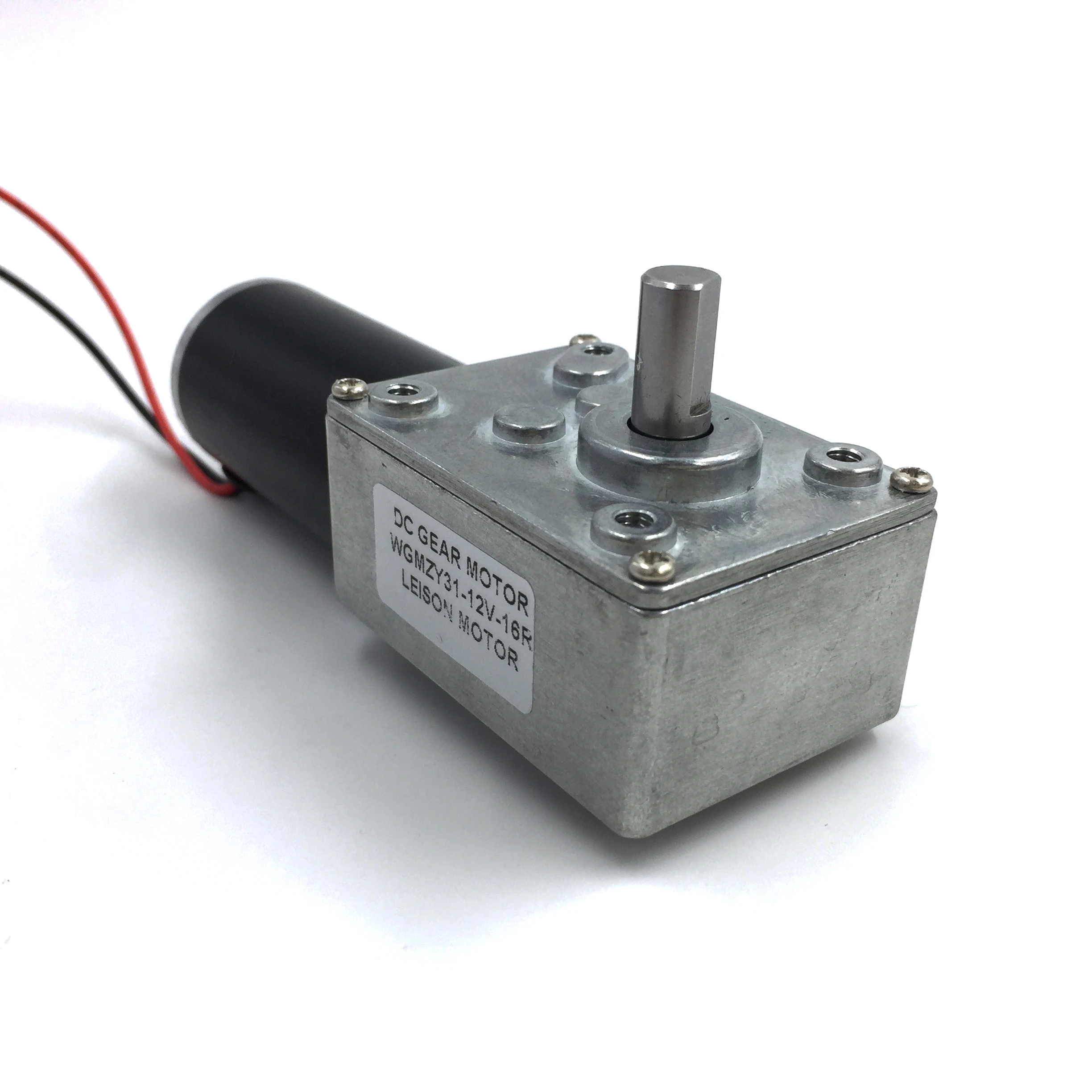 Double Shaft Metal 8rpm 12rpm 20rpm Zy31 36v Small Reduction Electric 12v Encoder Dc 24v Worm Gear Motor 12 Volt