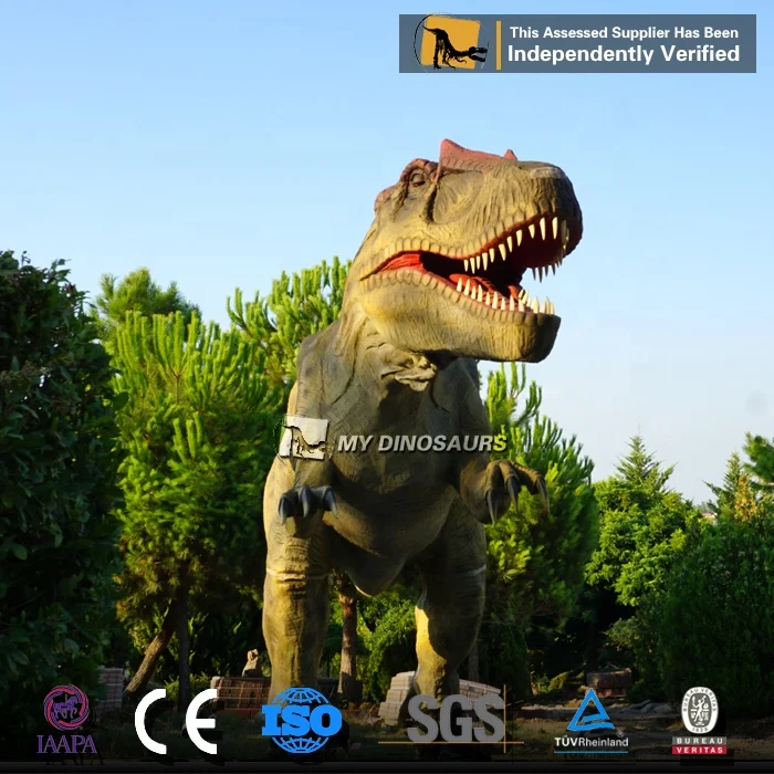 MY Dino FD001 High Quality Artificial Fiberglass Allosaurus Dinosaur Statue for Sale