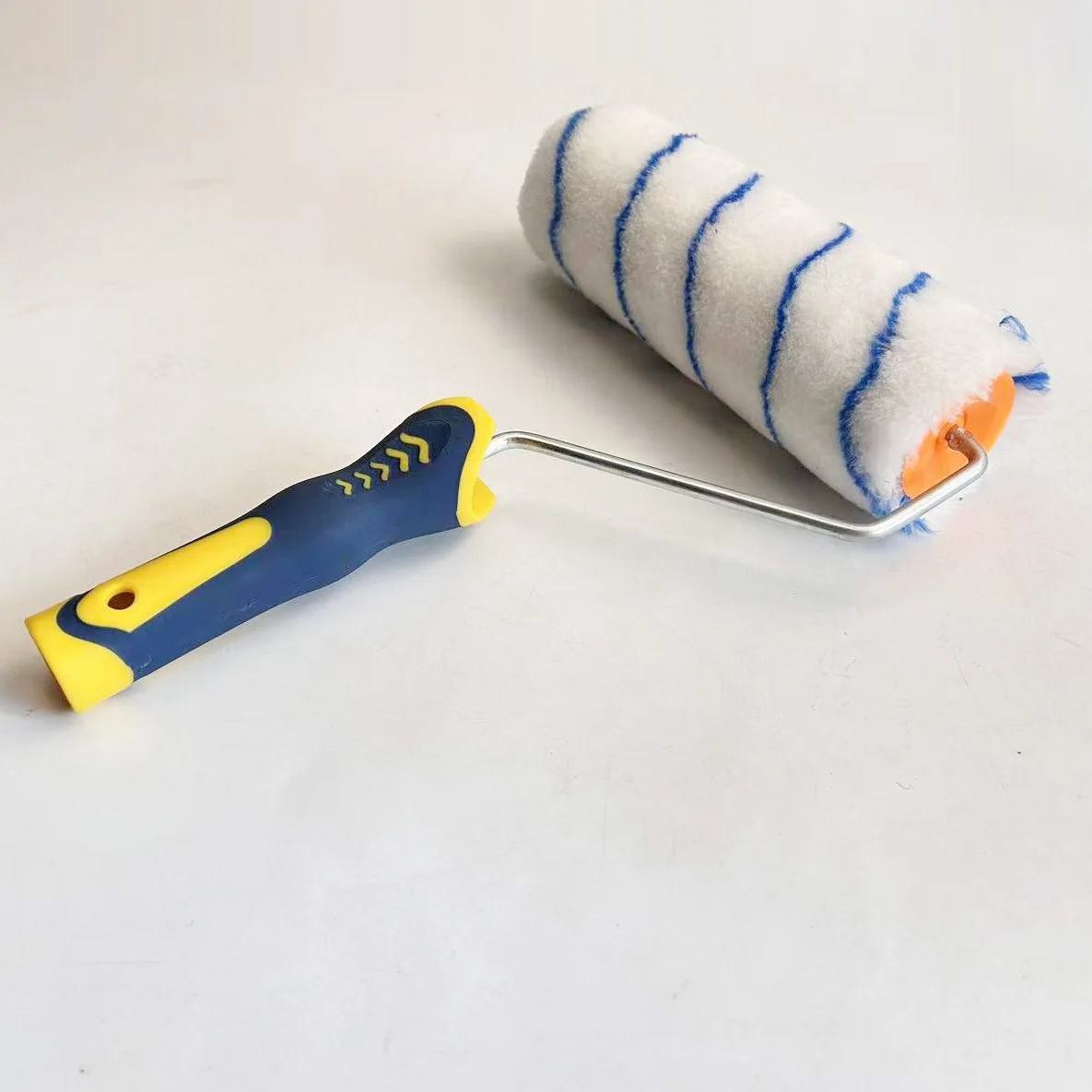 Blue Stripe Paint Roller Set 6 Inch 8 Inch 9 Inch Painting Roller Tray Kit Professional Painting Tools for Home DIY Decoration