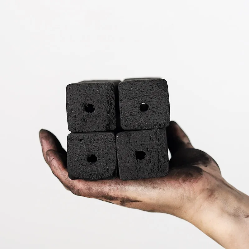 High quality hot selling ring keeps burning long time high temperature barbecue bamboo charcoal