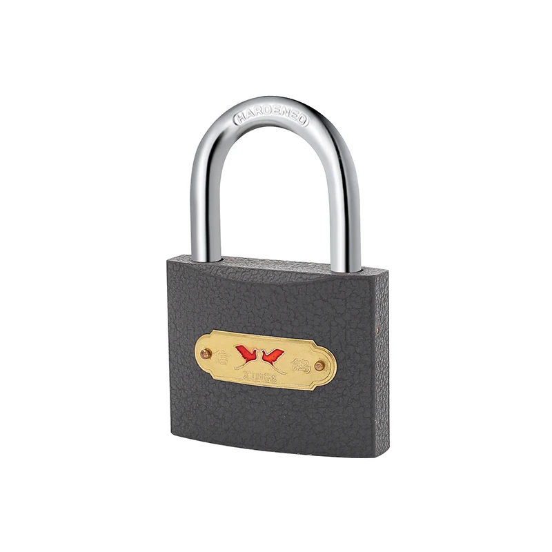 Multi size factory wholesale cheap gray iron 20mm padlock Pujiang padlock Yiwu lock