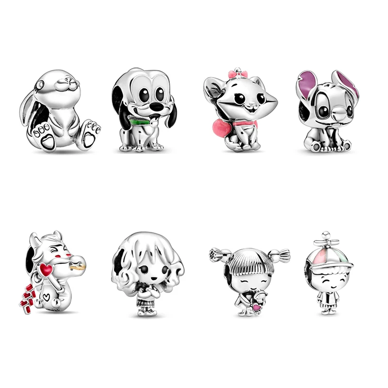 
2021 Fashion Necklace Charms for Bracelets Bulk Jewelry with Animal Charms 
