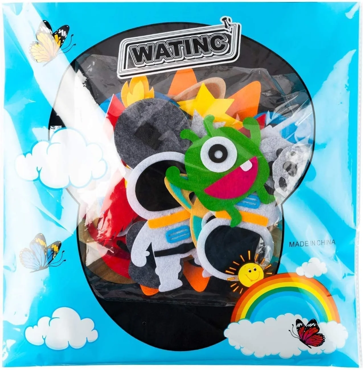 Hot Selling Felt Board for Toddlers, Educational Kids Gifts 3 4 5 6 7 8 Years Christmas.Solar System for Kids Toys