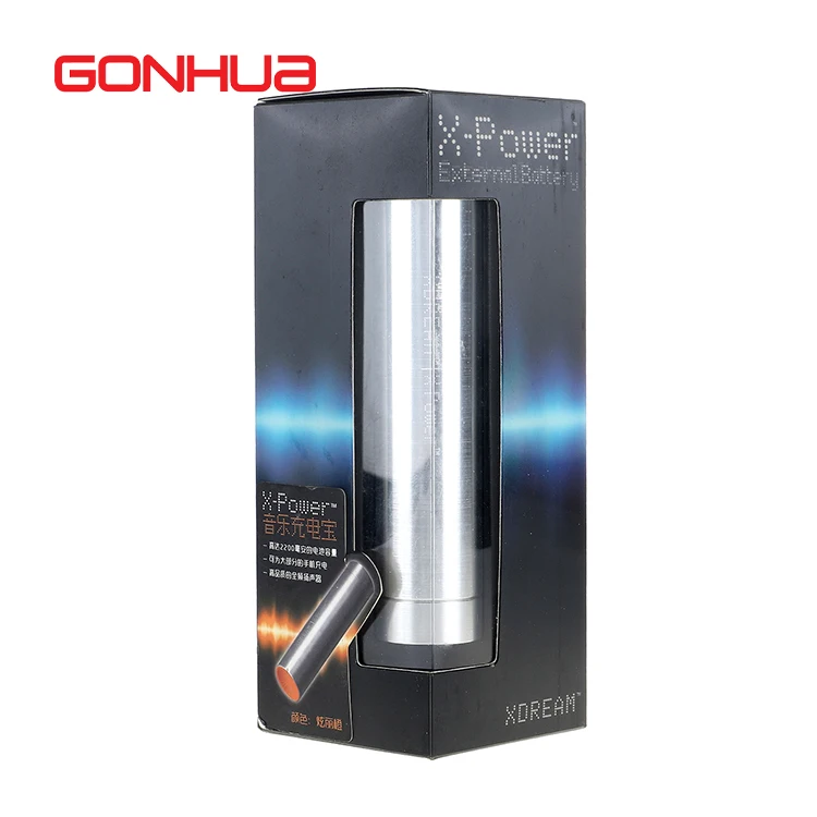 GONHUA Custom Luxury Clear Acetate Box Transparent PET PP PVC Little Retail Cosmetics Plastic Packaging Boxes For Small Business