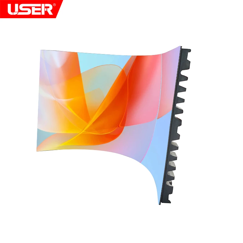 Flexible LED Screen,LED video curtain wall screen,Curved flexible LED display