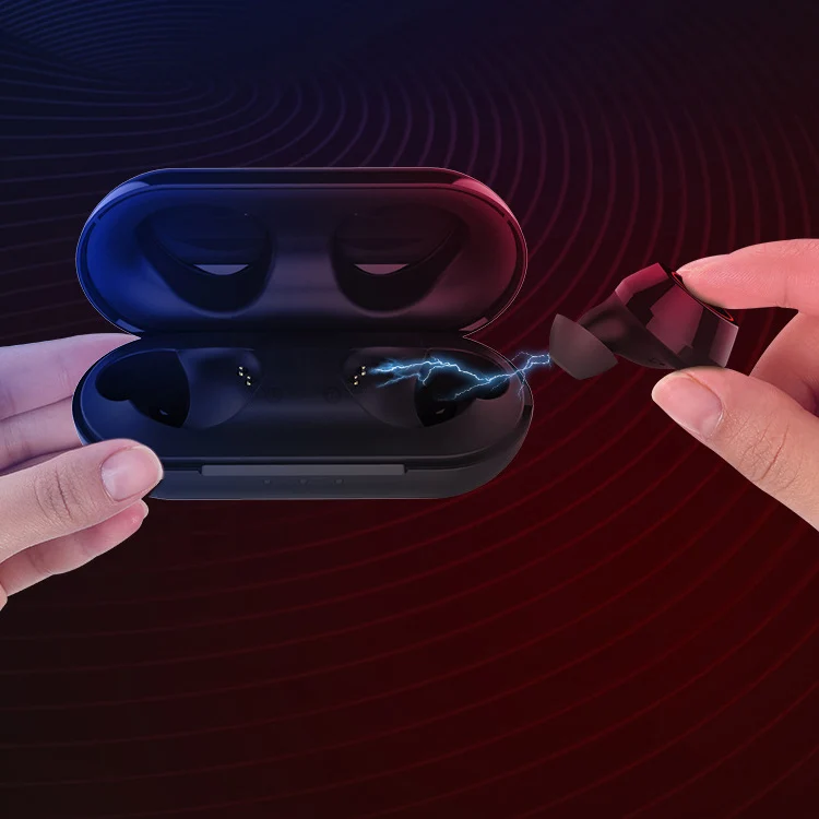 Мини Спорт TWS BT5.0 Беспроводная гарнитура наушники