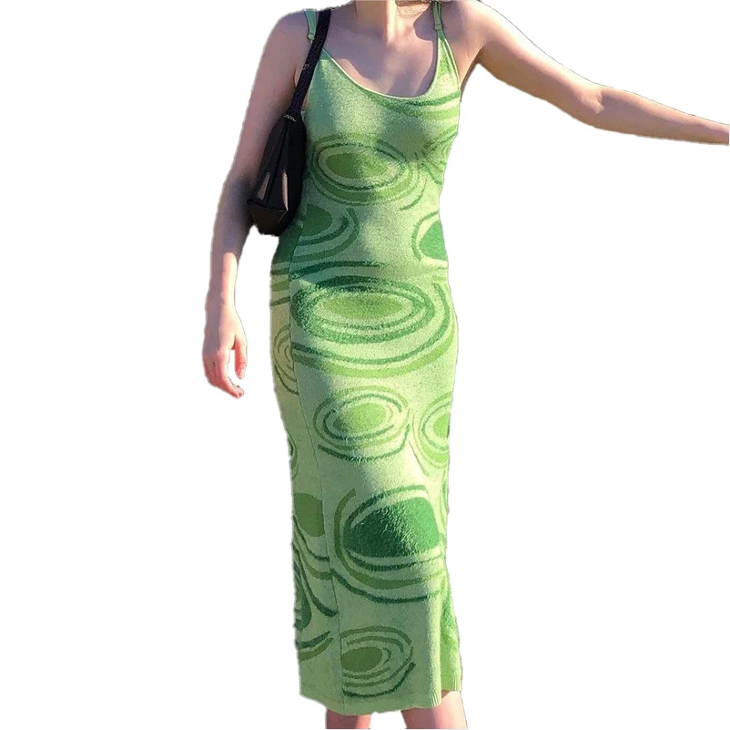
Ukrainian Sweater Dress For Women Muslim Dress 2021 summer Big Size Bodycon Dress Knitted 