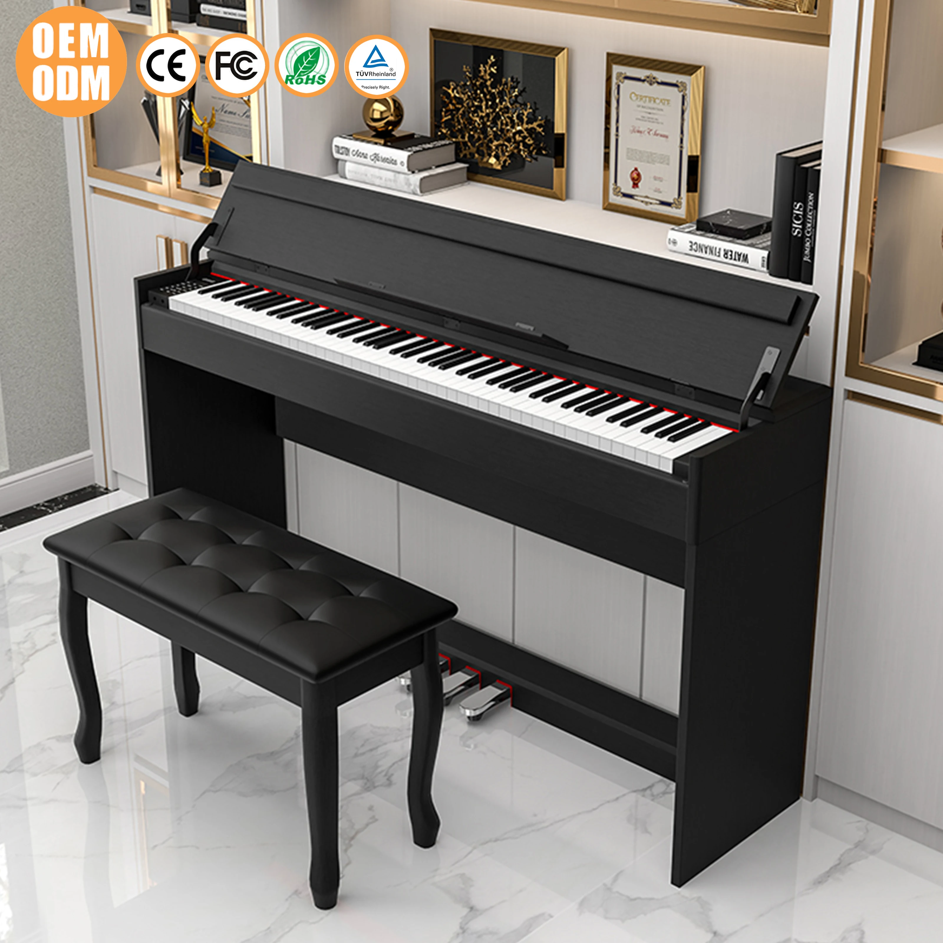 LeGemCharr Keyboard Instruments Piano Digital 88 Keys Piano professional Digital Piano China