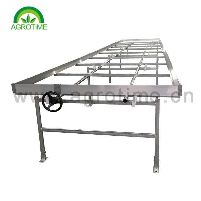 Rolling Bench Flood Tables and Trays Greenhouse Benches Ebb Flow Table