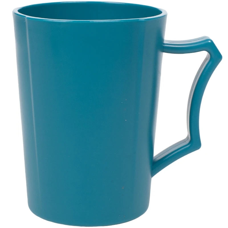 reusable free eco PP double home bathroom plastic coffee mug with handle travel toothbrush washing tumbler cup