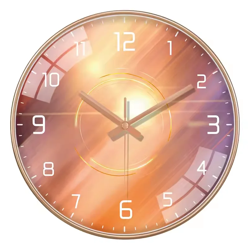 Classic Fancy Design Plastic Wall Clock for gifts